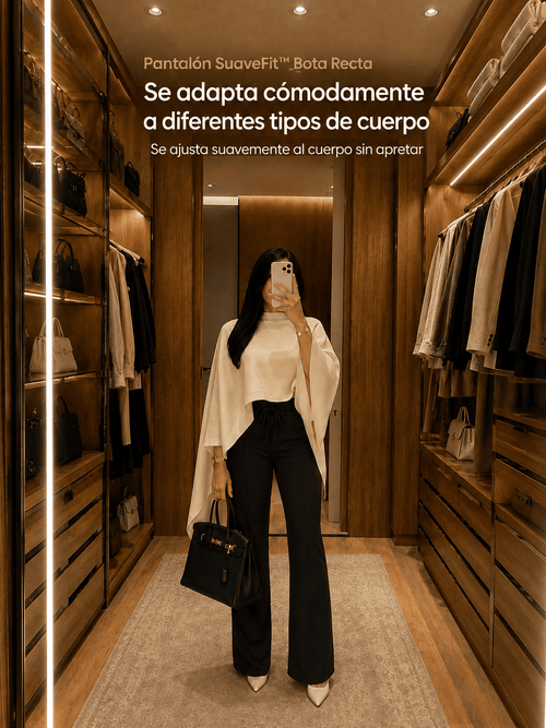 👖 Pantalón SuaveFit™  Bota Recta — ¡Últimas Unidades Disponibles! 🔥