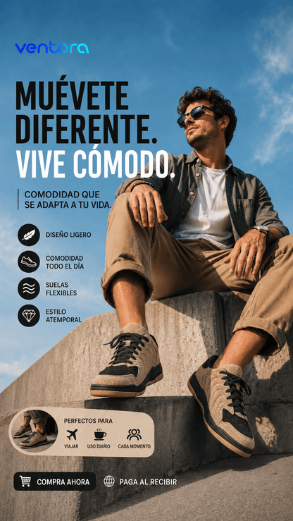 👟 Tenis Urban Elite™ Café — Edición Premium Limitada🔥